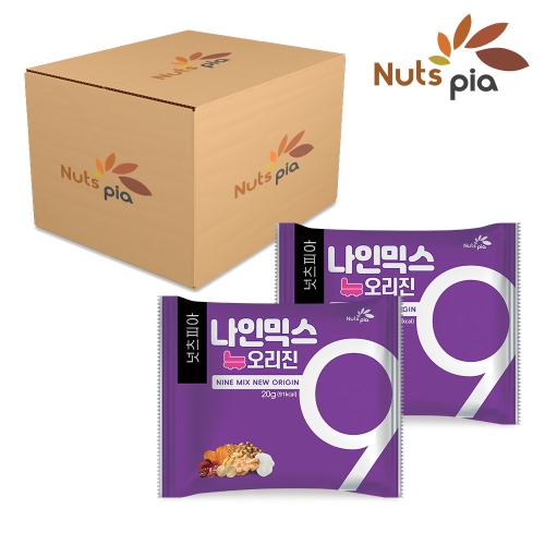 더원비앤에프 넛츠피아 new 나인믹스 오리진 20g (60개)_이미지