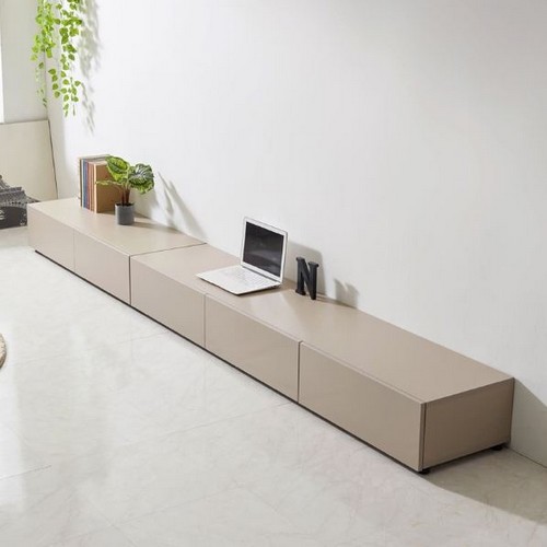 슈퍼민트 리처 티비다이 낮은 거실장 2400