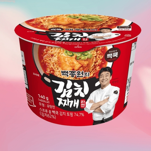 더본코리아 빽쿡 백종원의 김치찌개 라면 140g_이미지