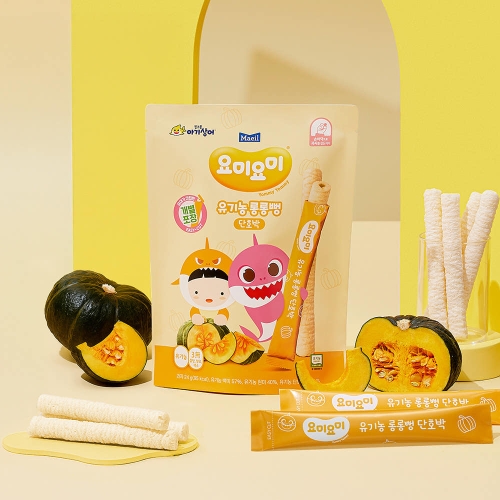 요미요미 유기농 롱롱뻥 단호박 24g (1개)_이미지