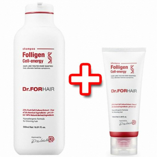 닥터포헤어 폴리젠 셀 에너지 샴푸 500ml 2개+100ml 1개 (2개)