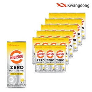 광동제약 비타500 제로 스파클링 유자 250ml (48개)_이미지
