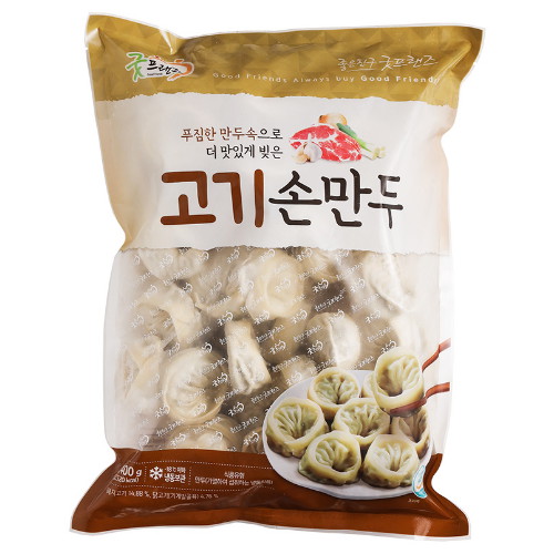 굿프랜즈 고기 손만두 1.4kg (1개)_이미지