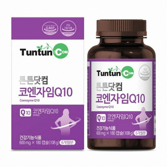 튼튼닷컴 코엔자임Q10 600mg 180캡슐
