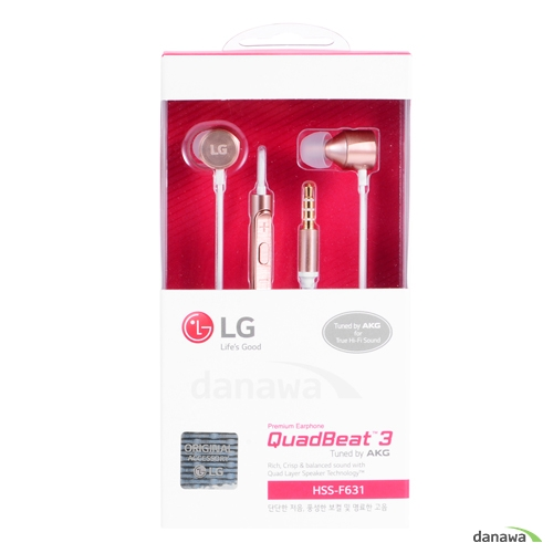 LG전자 쿼드비트3 HSS-F631 Tuned by AKG (정품)_이미지