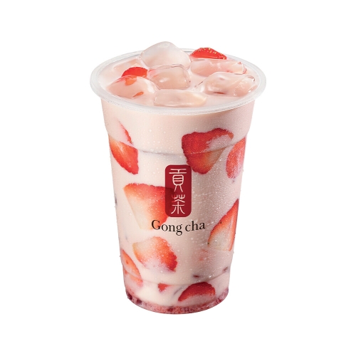 공차 공차 딸기 듬뿍 밀크티_이미지