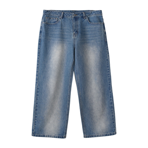 예일 남여공용 스트레이트 데님팬츠 YFS1DP301ABL 605568 L 블루