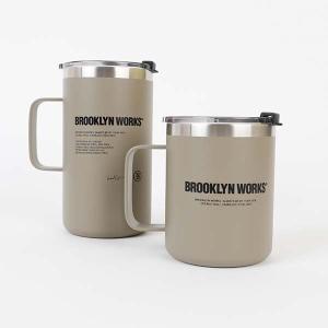 브루클린웍스 스테인리스 더블월 이중 머그컵 (355ml)_이미지