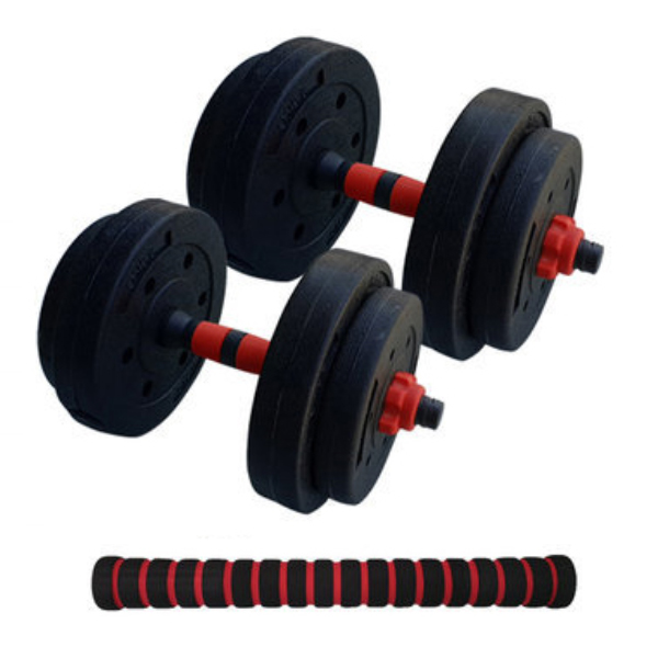 대한스포츠 바벨 + 아령봉 + 연결부 세트 (17kg)_이미지