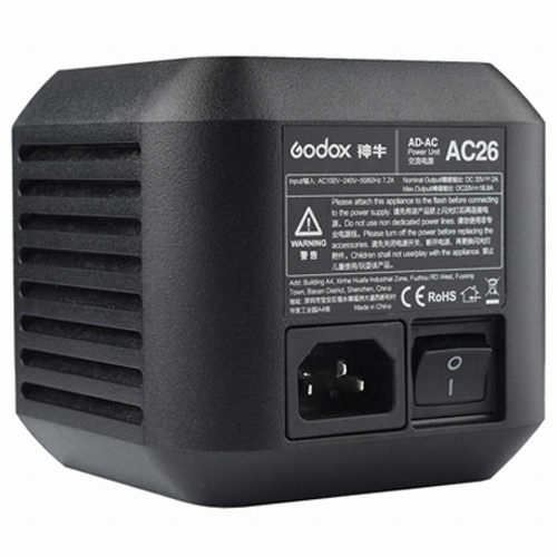 GODOX AD600Pro용 AC-26 전원어댑터 (해외구매)_이미지