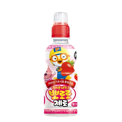 팔도 뽀로로 제로 딸기맛 235ml (48개)