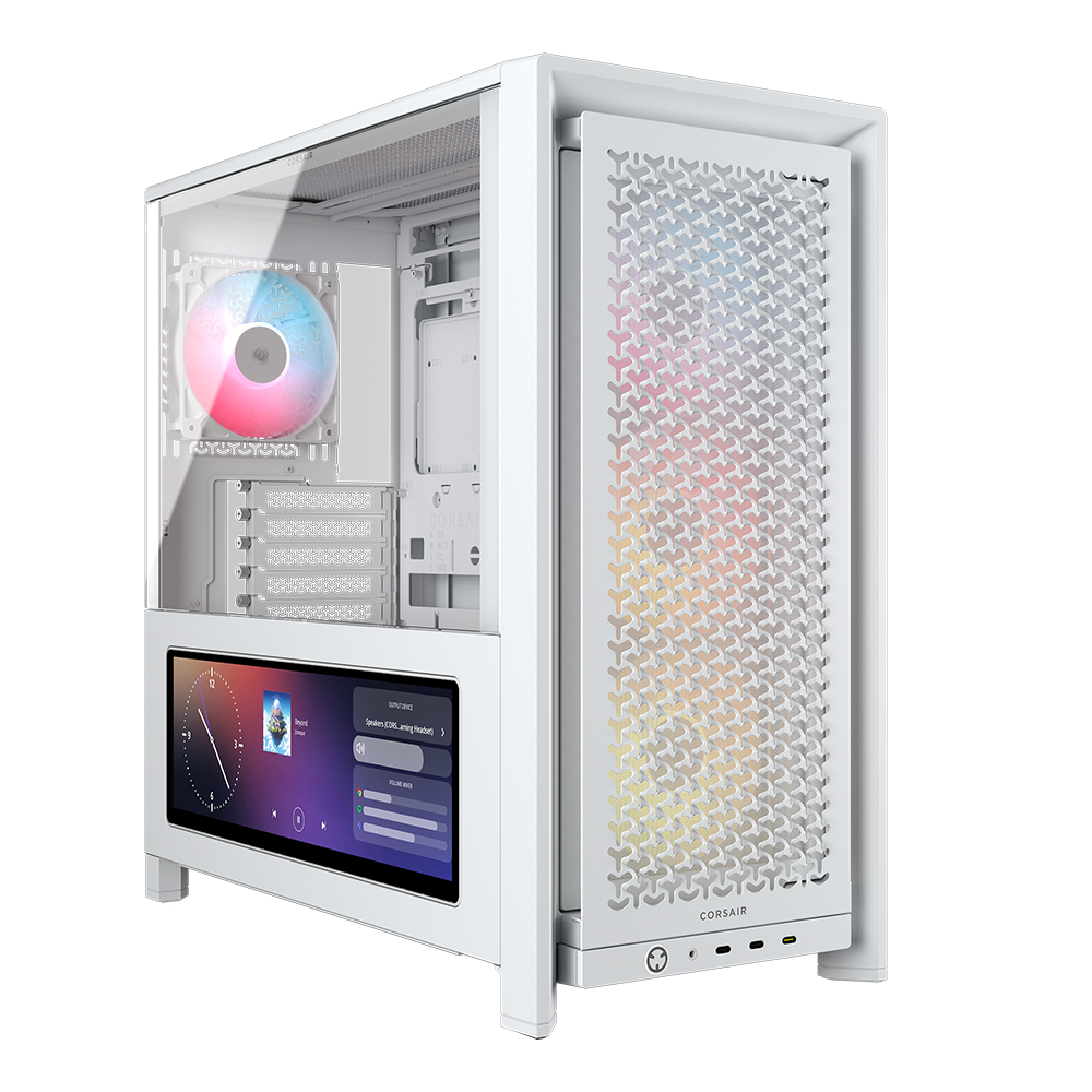 CORSAIR FRAME 4000D LCD RS ARGB (화이트)_이미지