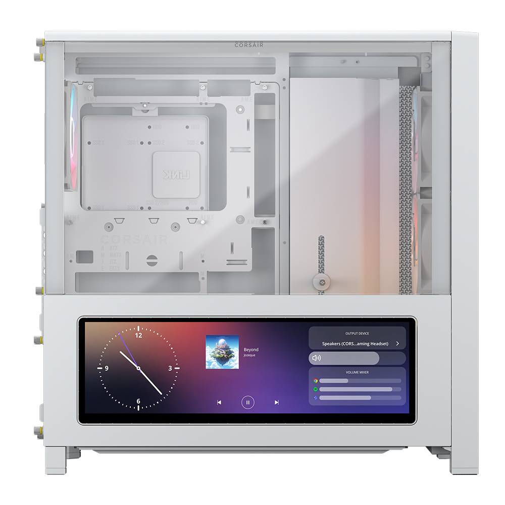CORSAIR FRAME 4000D LCD RS ARGB (화이트)_이미지