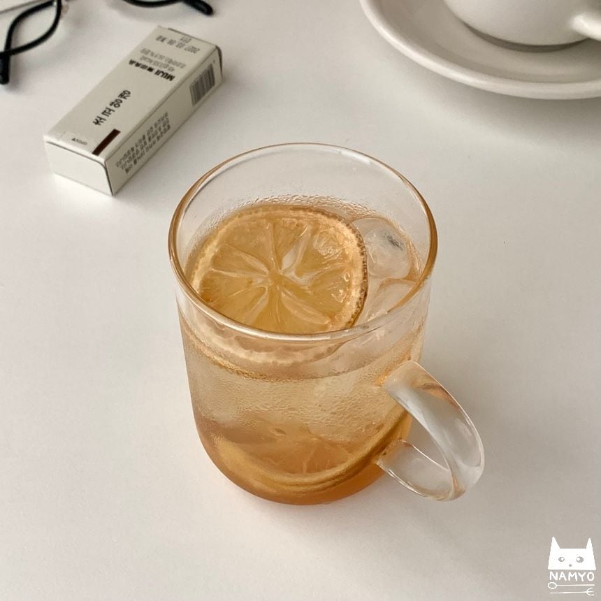 나묘상점 마카 내열 유리컵 300ml