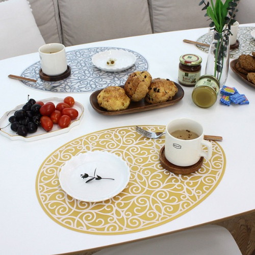 샤이닝홈 포쉬 에그 실리콘 식탁매트 (1개)_이미지