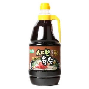 세우 양지뜰 샤브육수농축액 1.8L-소스 업소용 우동 식당용 원액