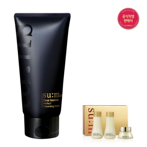 숨37도 디어옴므 퍼펙트 클렌징폼 160ml