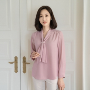 티엔피인터내셔날 마담4060 엄마옷 샤이닝타이 마담옷 블라우스-RBL2502030