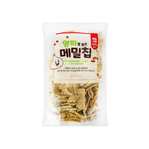 싱싱푸드 양파를 품은 메밀칩 160g (15개)_이미지