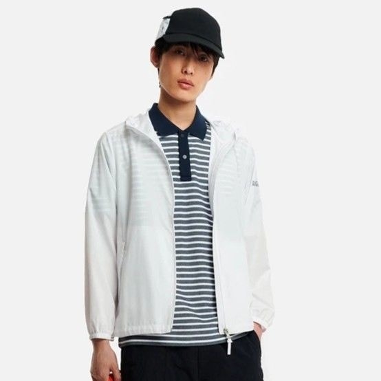 에이글 SOLAR PACK UNISEX UVC 자켓 AAS26UOUT006BLA 화이트 L_이미지
