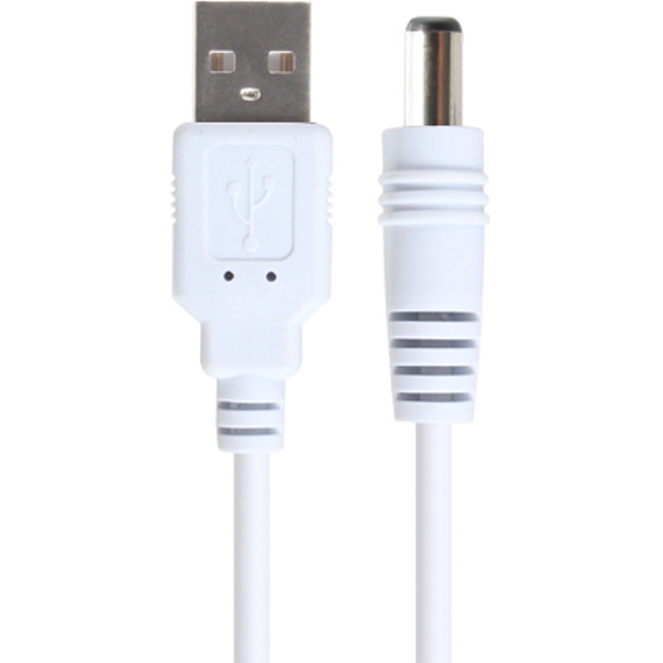 강원전자 넷메이트 USB to DC 5.5x2.1 0.5W 전원 케이블 (NMC-UP215W, 1m)_이미지