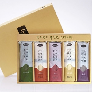 은성식품 수연 소면 오색 잔치국수 명절선물_이미지