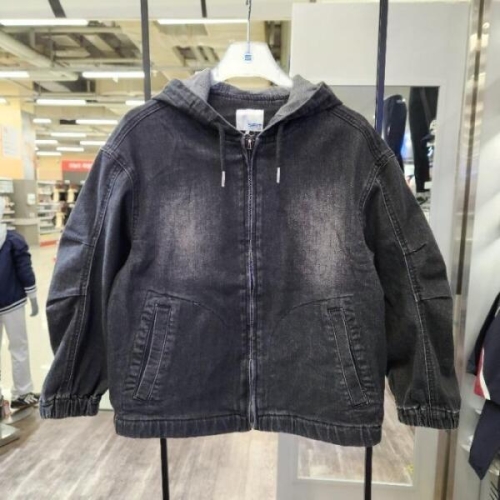 에스핏 HC09 증 데님후드 봄점퍼 SJA101UJJP01