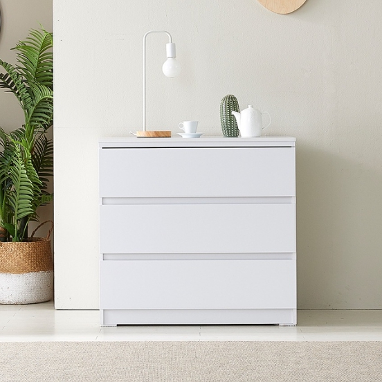 원퍼니처 단비 3단 광폭 서랍장 800_이미지