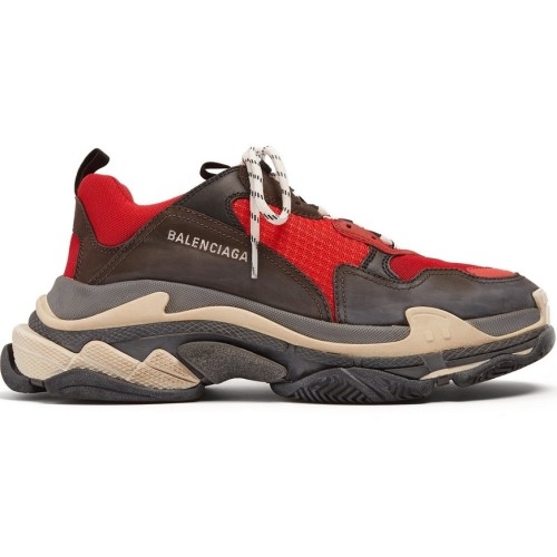 발렌시아가 18   트리플S 블랙 데드풀 레드 블랙 스니커즈_이미지