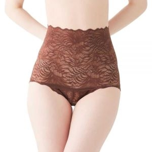 하이 웨스트 팬티 거들 스트레치 레이스 Tuche 투쉐 JS2005H 여성 일본 M 헤이즐 브라운