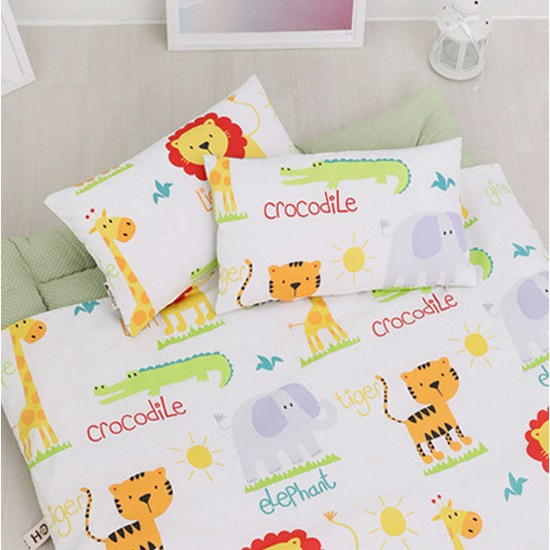 사계절용 분리형 낮잠이불 라이언+베개솜