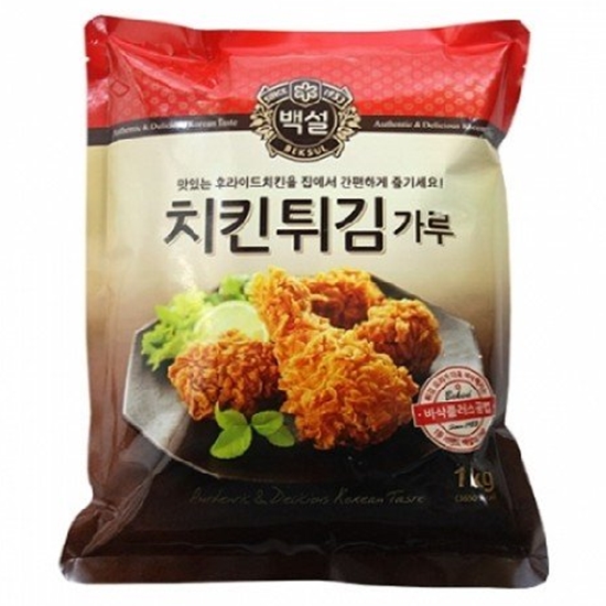 CJ제일제당 백설 치킨 튀김가루 1kg (1개)