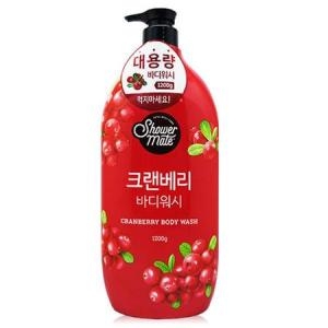 샤워메이트 내추럴 바디워시 크랜베리(구) 1200g이미지입니다. 누르면 해당 게시물로 새창이동합니다.