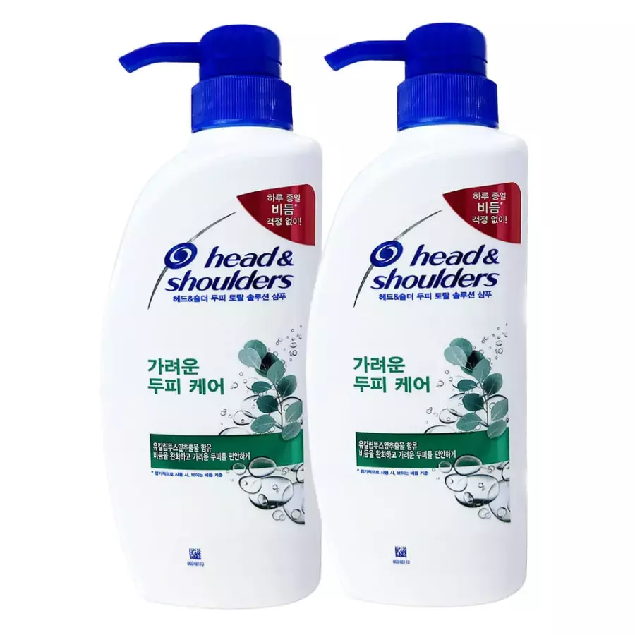 헤드앤숄더 가려운 두피케어 샴푸 550ml (2개)_이미지