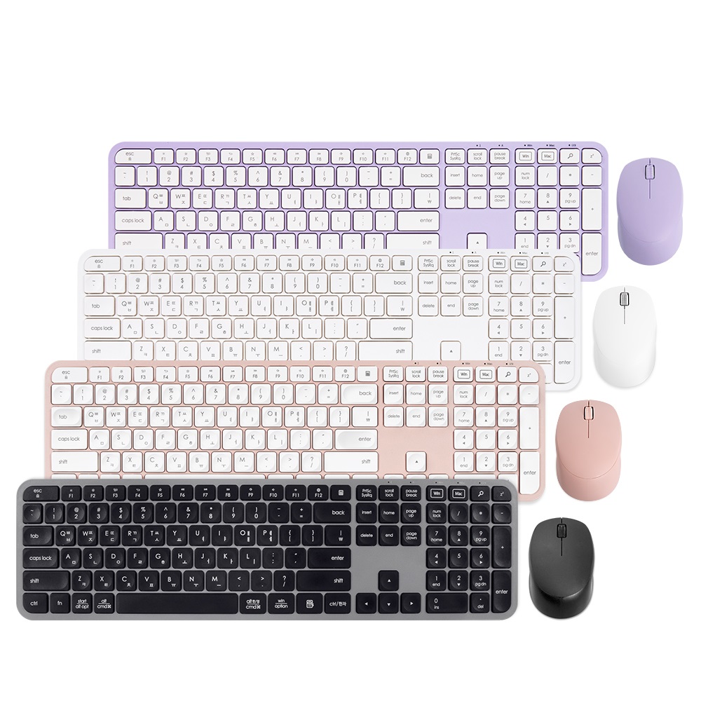 �Ѽ���ǻ�� LKM500 Win/Mac ��ȯ ���� Ű���� ���콺 ��Ʈ