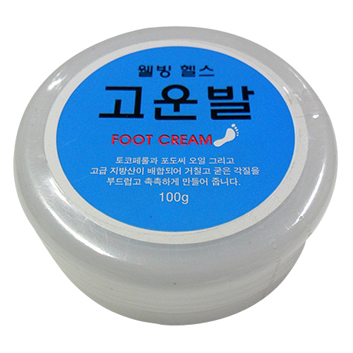  웰빙헬스 웰빙 헬스 고운발 풋 크림 100g [1개]