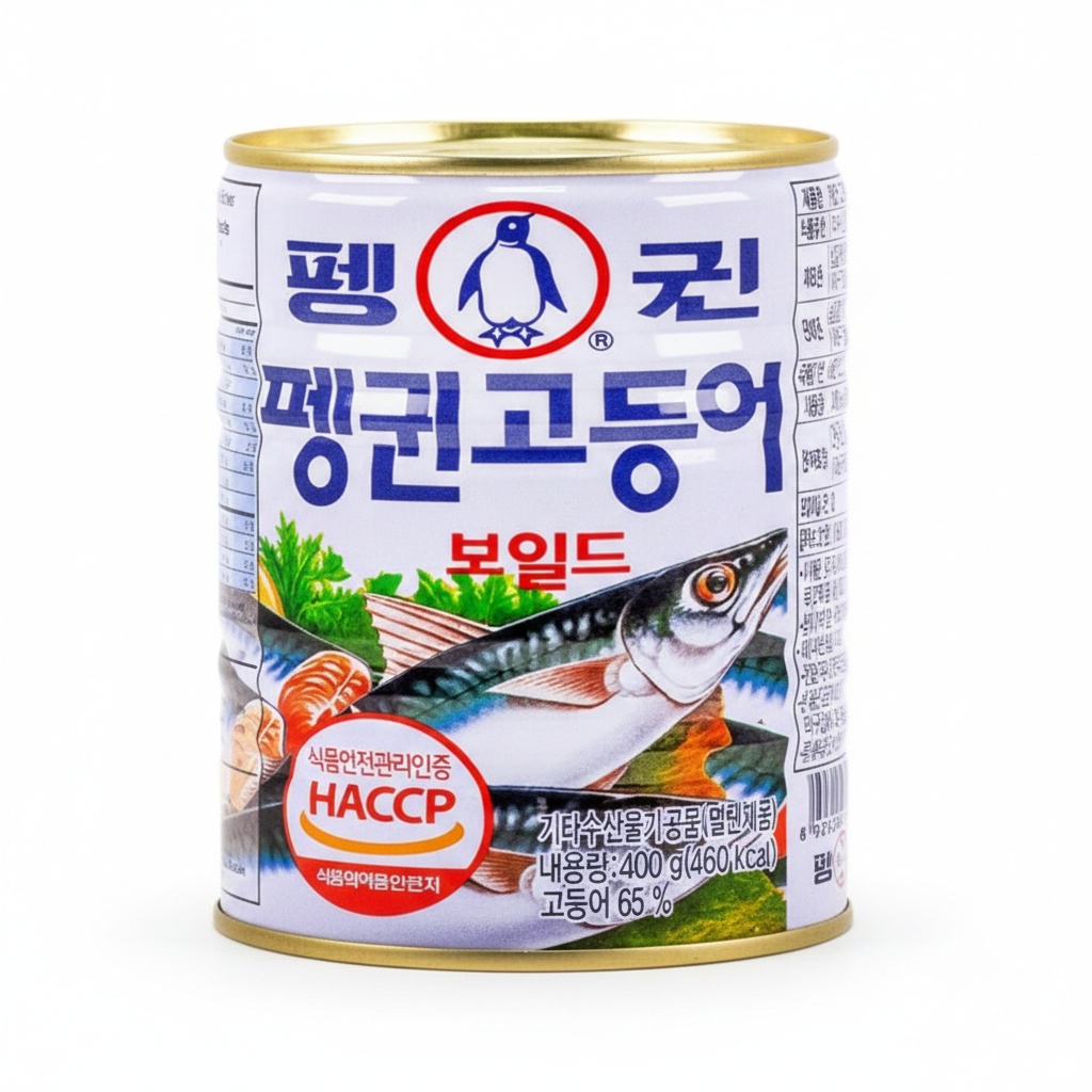 펭귄 고등어 400g (5개)_이미지