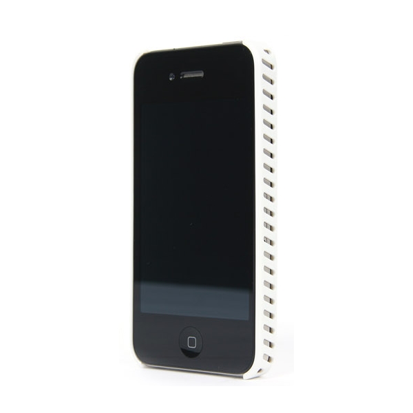 아이폰4 Zengo Slim Shield 실버화이트