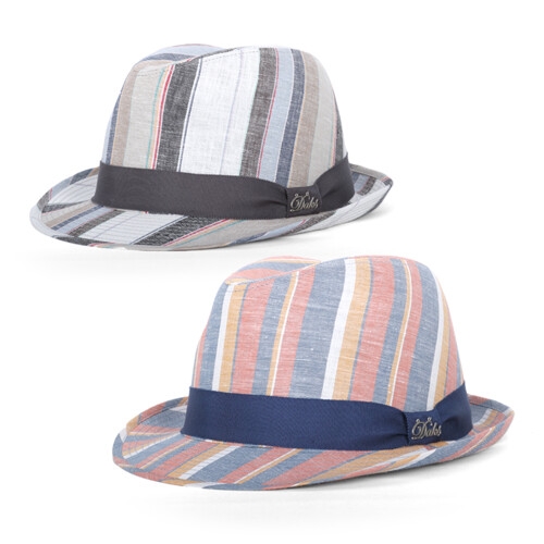 LF 닥스 스트라이프 중절모_DK05MVK003