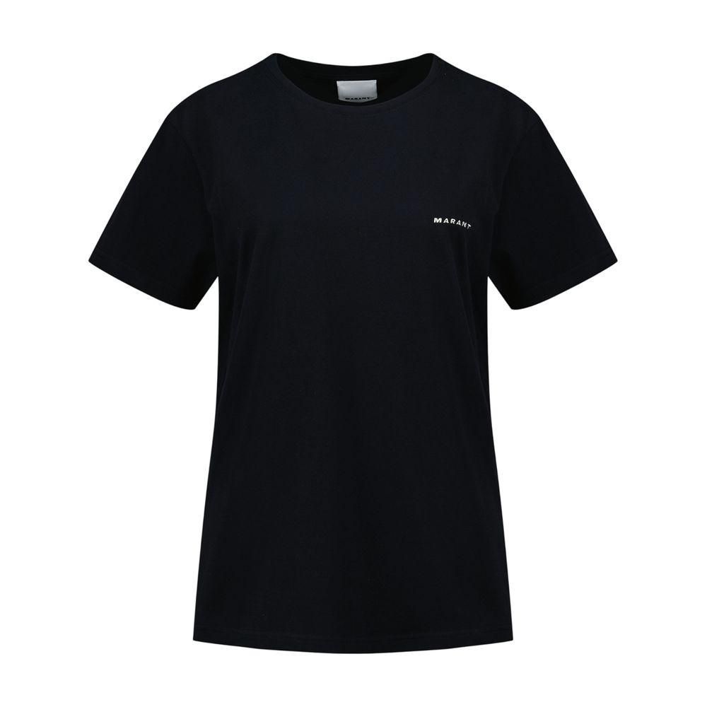 이자벨마랑 이자벨 마랑 ZAFFERH GZ 티셔츠 ISABEL MARANT 코튼 블랙 TS0047HA-B3N13H-01BK B0731..