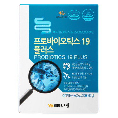 비타민마을 프로바이오틱스 19 플러스 30포