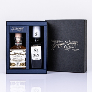 세트 주세페주스티 화이트 발사믹식초 250ml + 산도메니코 올리브유 250ml