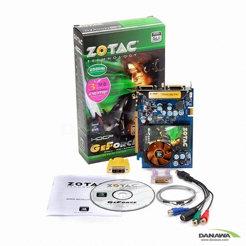 ZOTAC 지포스 8600GT 256MB HDMI_이미지