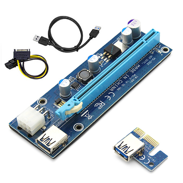 AONE BTC PCI-E 1x to 16x 라이져카드_이미지