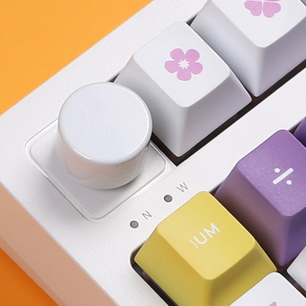 몬스타 가츠 X21PRO 유무선 기계식 (퍼플옐로우)_이미지