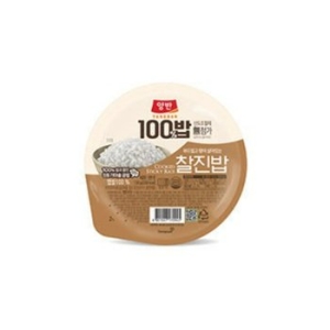 양반 100밥 찰진밥 130g