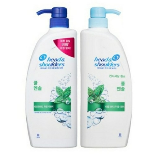 쿨 멘솔 샴푸+린스 850ml 세트