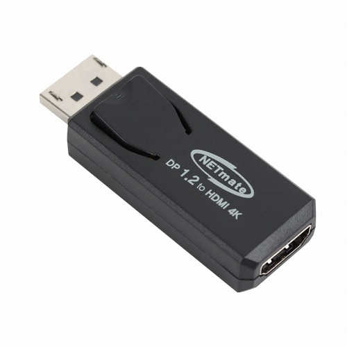 강원전자 NETmate DisplayPort 1.2 <b>to</b> <b>HDMI</b> <b>젠더</b> (NM-DPH03)