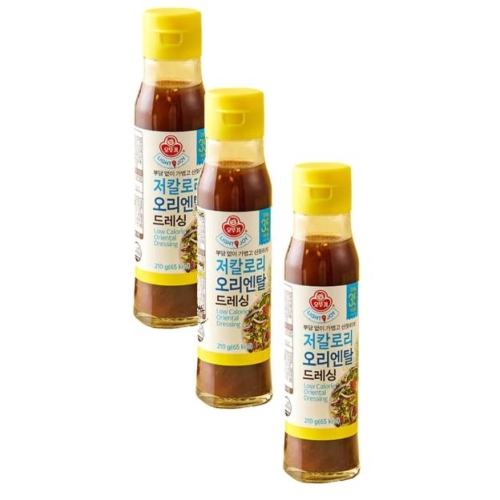 LIGHT&JOY 오리엔탈 저칼로리 드레싱 210g