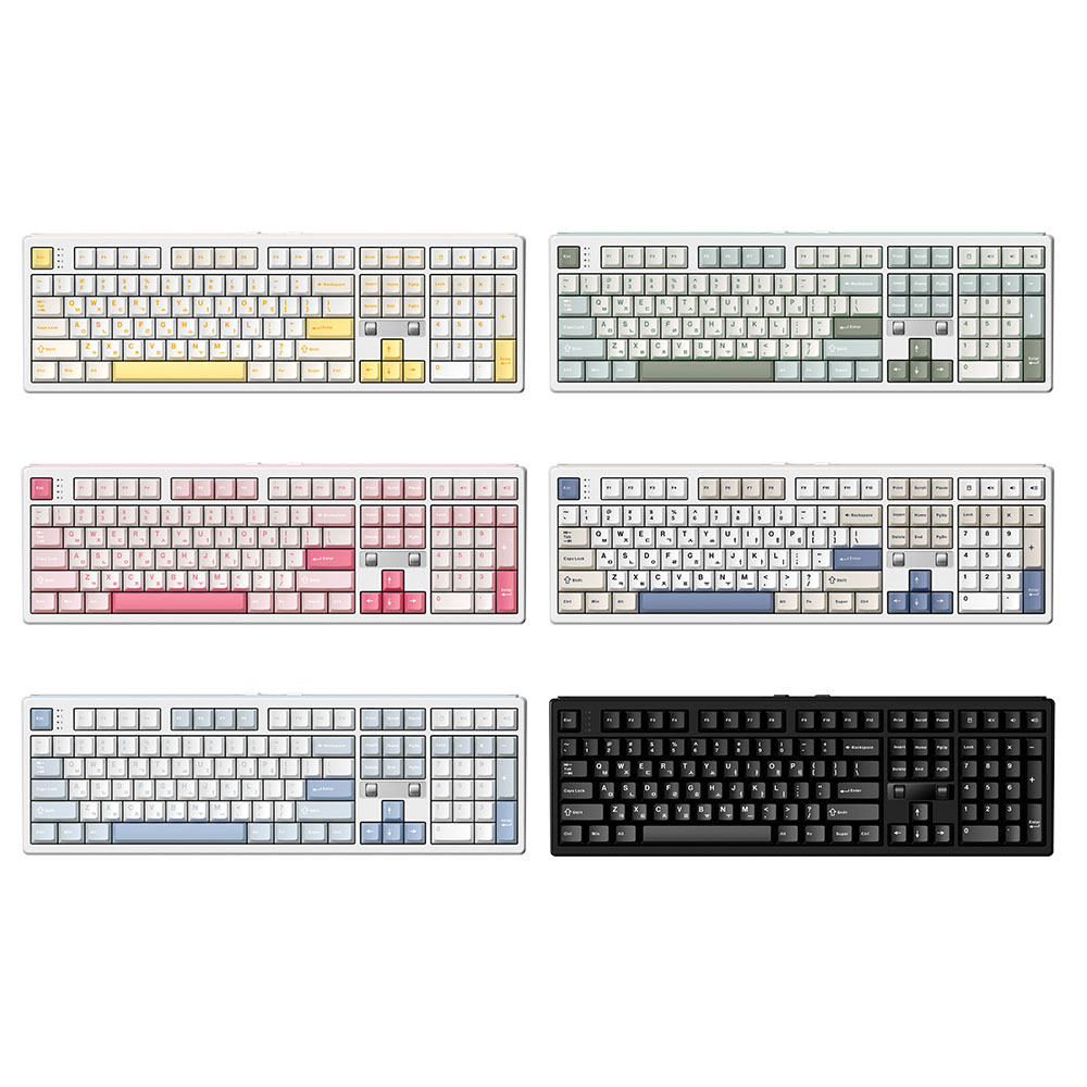프리플로우 archon AK68 DualDial 유무선 기계식 (미드나잇)
